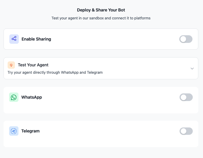 One-click deployment