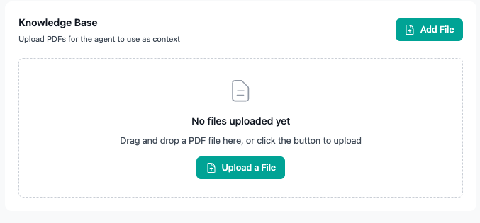 Knowledge base upload